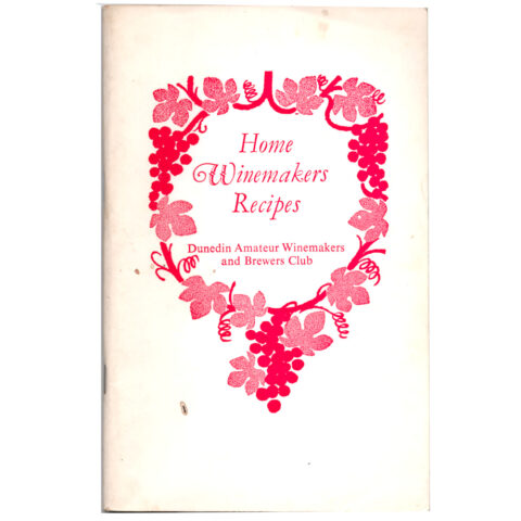 Home Winemakers Recipes by D.T. McKechie (BK-014)