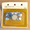 14mm ENZED Self Cover Buttons x7 Size 24 (BUT-012) Original Packaging