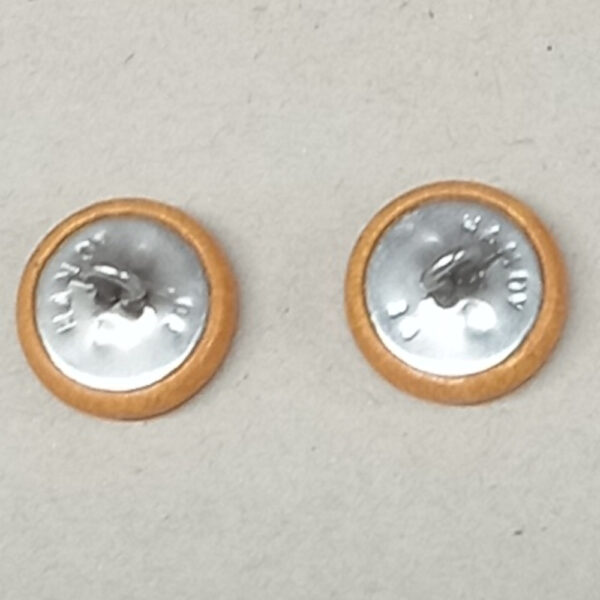 20mm Camel Brown Genuine Leather Buttons (BUT-016) - Image 4