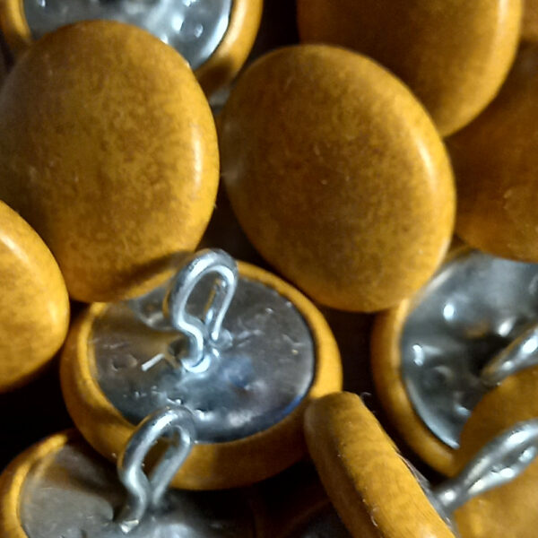 20mm Camel Brown Genuine Leather Buttons (BUT-016) - Image 7
