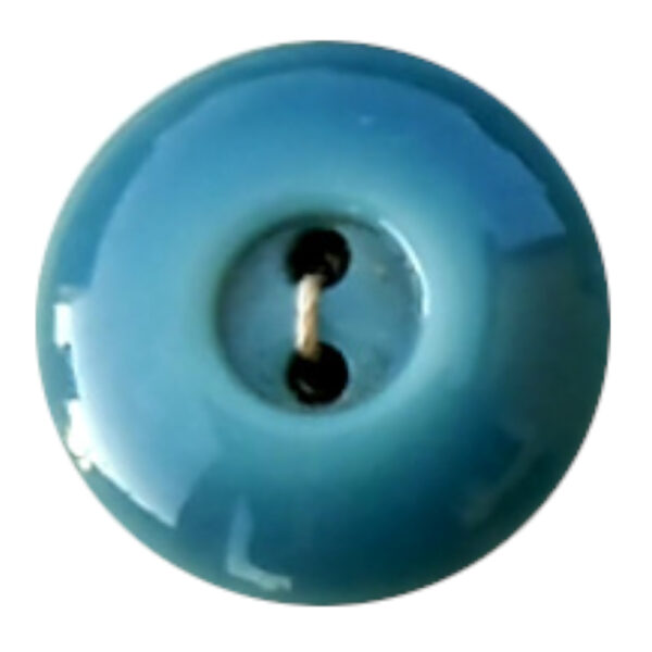 19mm Vintage Beauty Buttons x6 Blue on Card  (BUT-018) - Image 2