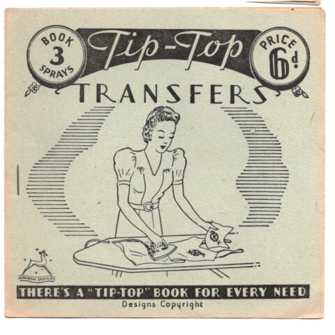 1950s Tip-Top Transfer Booklet No 3 (TRA-03)