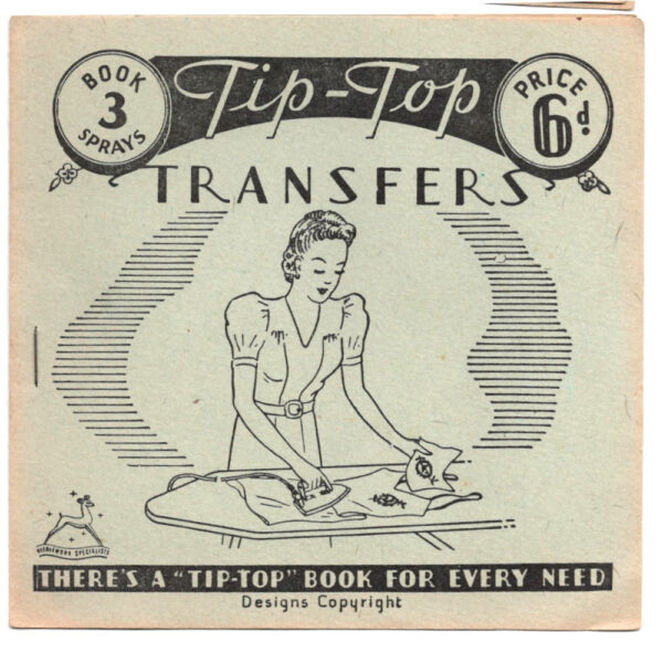 1950s Tip-Top Transfer Booklet No 3 (TRA-03)