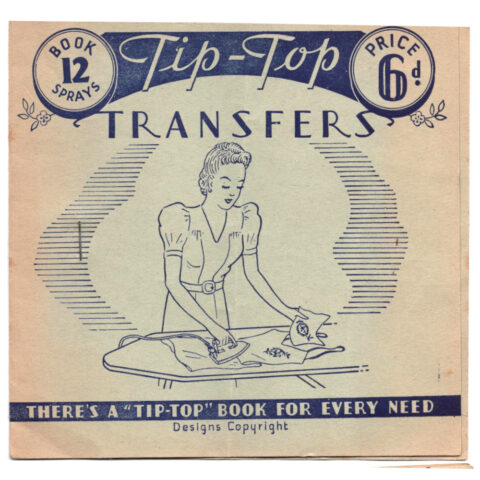 1950s Tip-Top Transfer Booklet No 12 (TRA-12)