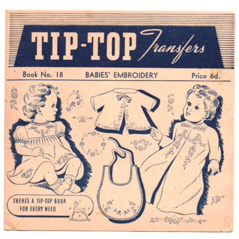 1950s Tip-Top Transfer Booklet No 18 (TRA-18)