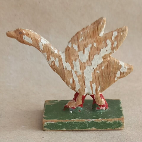 Goose White (TY-004) 1950s Rossweiner Flachfigur