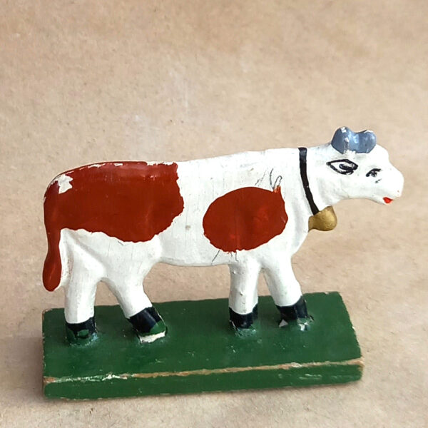 Cow Brown/White (TY-007) 1950s Rossweiner Flachfigur - Image 3