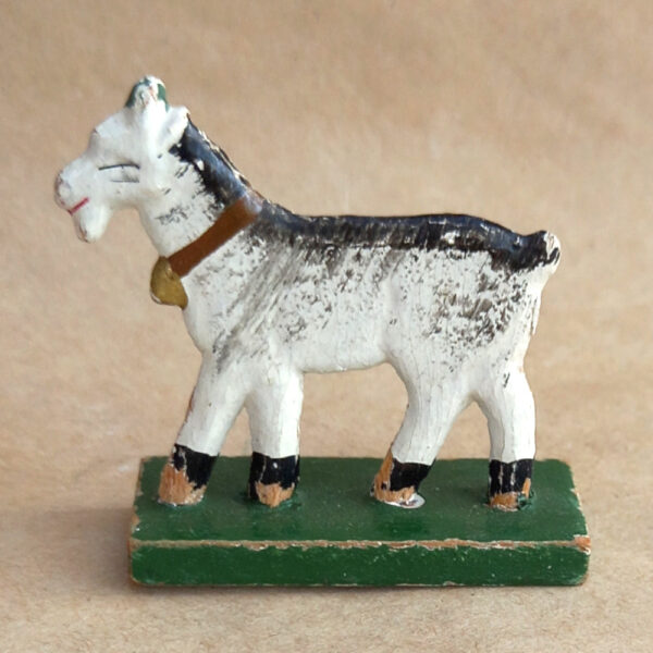 Goat Black/White (TY-008) 1950s Rossweiner Flachfigur