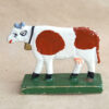 Cow Brown/White (TY-010) 1950s Rossweiner Flachfigur