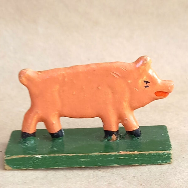 Pig Pink (TY-017) 1950s Rossweiner Flachfigur - Image 2