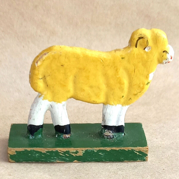 Sheep Yellow (TY-019) 1950s Rossweiner Flachfigur - Image 2