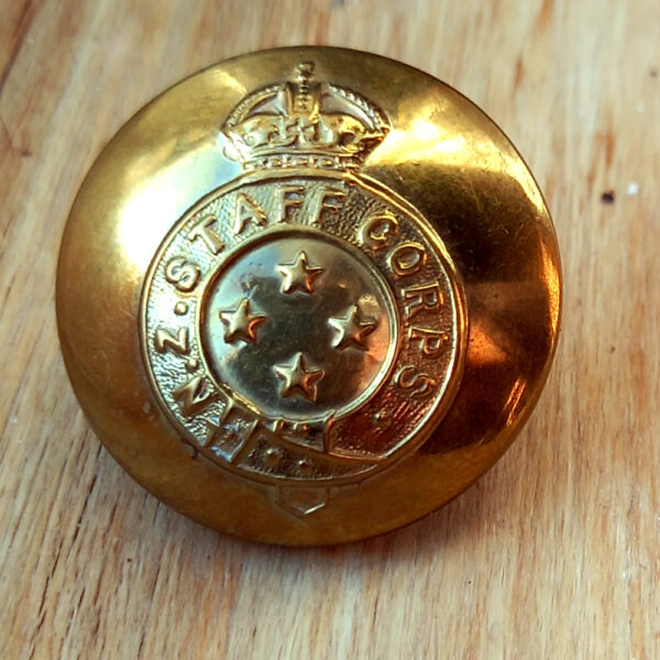 New Zealand Army Staff Button 20mm by J.R. Gaunt (ARMY-003)