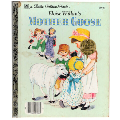 Mother Goose by Eloise Wilkin – A Little Golden Book (BK-051)