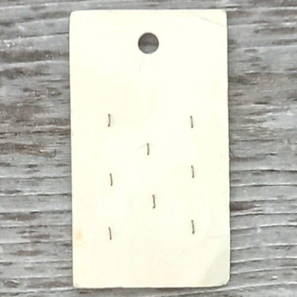 10mm Vintage La Petite Buttons x8 yellow (BUT-018) (Original Packaging) - Image 2