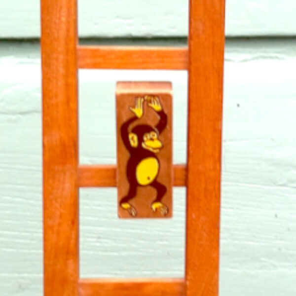 Vintage Tumble Down the Ladder Monkey Toy (TY-021) - Image 3