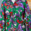 Vintage Eastex Full Length Polyester Dress with Belt size M-L (VC-002) - Image 2
