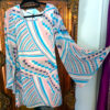 Vintage Blouse with Flared Sleeves Miss Selfridge size 10 (VC-012)