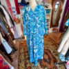 Genuine Vintage Full Length Polyester Dress size L (VC-014)