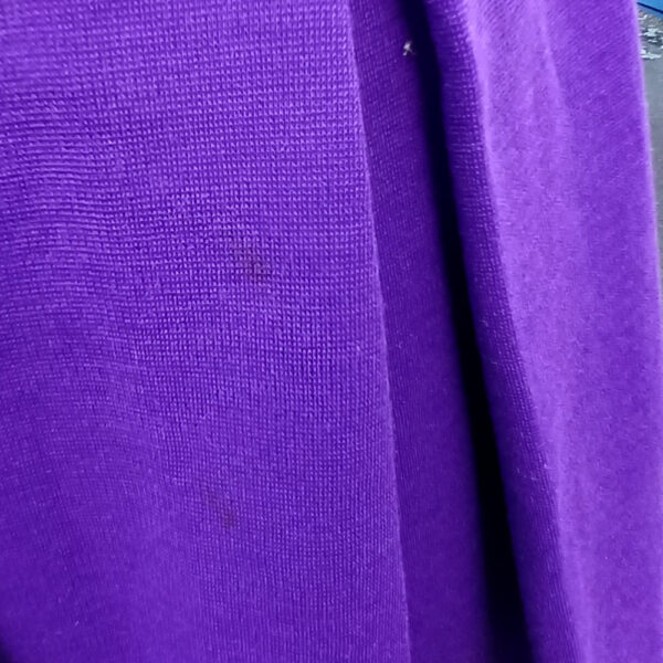 Vintage Butte Knit Purple Dress with Chains size 14 (VC-015) - Image 4