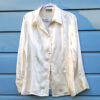 Silk Blouse Cream size XL Selection by Ulla Popken (VC-017)