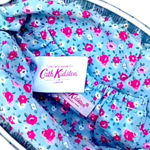 Cath Kidston Linen Purse with Embroidery (VC-033) - Image 5