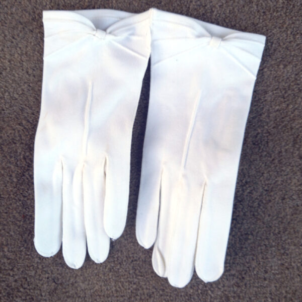 Vintage Simplex Gloves White New size 7 1/2 (VC-036) - Image 4