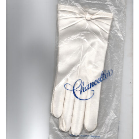 Vintage Simplex Gloves White New size 7 1/2 (VC-036)