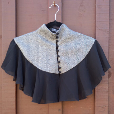 Tweed Shoulder Cape by World (VC-041)