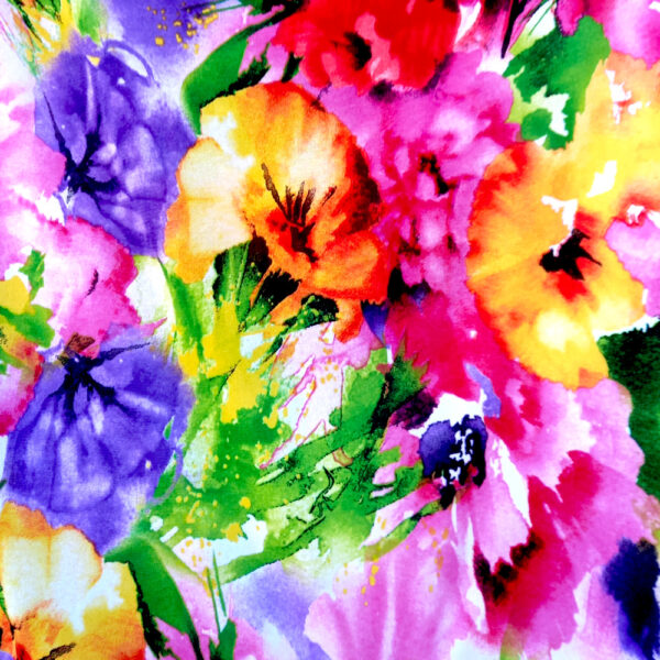 Carly Harris Floral Dress size S (VC-043) - Image 3