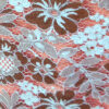 Vintage Full Length Polyester Dress Apricot size M-L (VC-031) - Image 4