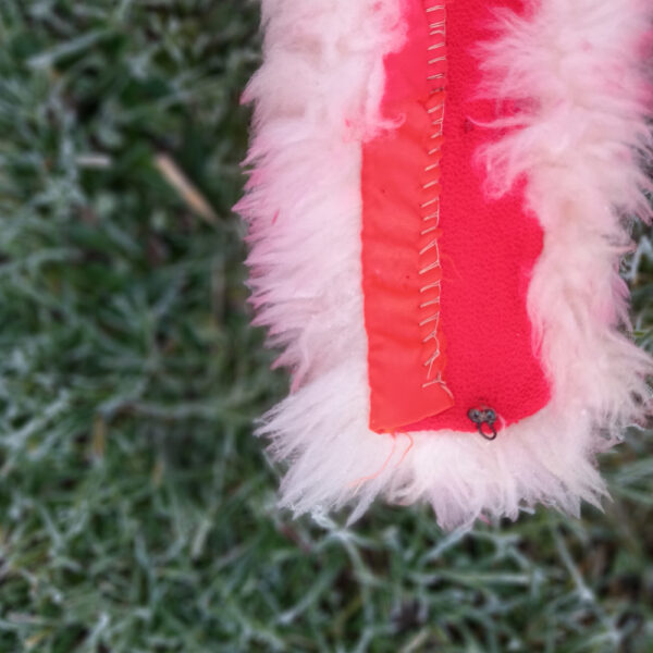 1960s Pink Faux Fur Collar (VCAM-001) - Image 5