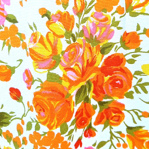 Vintage Floral Sleeveless Dress size S (VCD-005) - Image 7