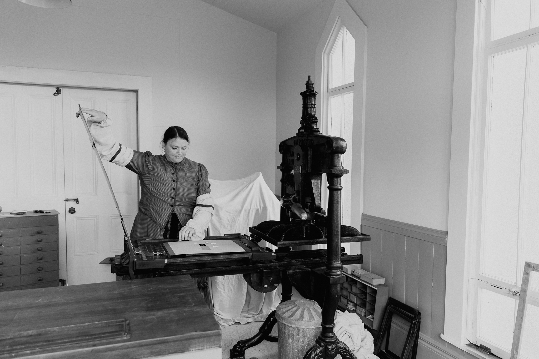 1875 Albion Printing Press