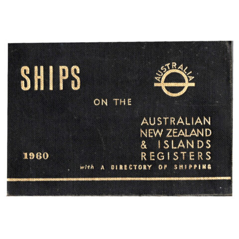 1960 Ships on the Australian New Zealand & Islands Registers (BK-061)