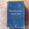 Mrs A. B. Marshall's Cookery Book early 1900s (BK-065)