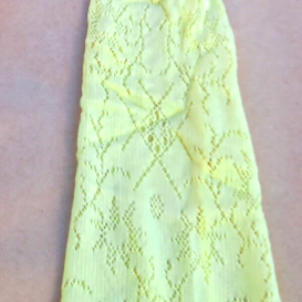 Vintage Long Fingerless Lace Gloves Made in England (VINA-005)
