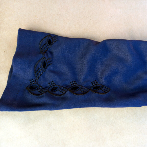 Vintage Gloves Dark Blue size 7 1/2 by Dents (VINA-008) - Image 6