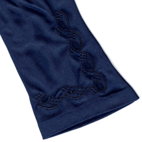 Vintage Gloves Dark Blue size 7 1/2 by Dents (VINA-008) - Image 9