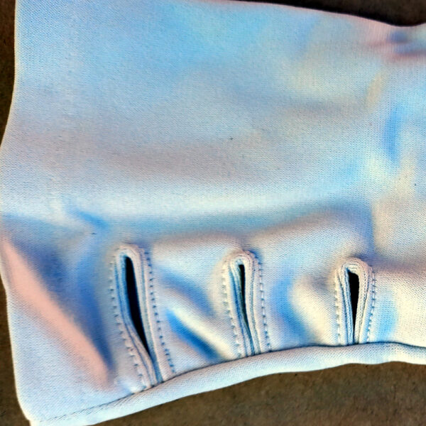 Vintage Gloves White size 7 1/2 by Dents (VINA-009) - Image 3