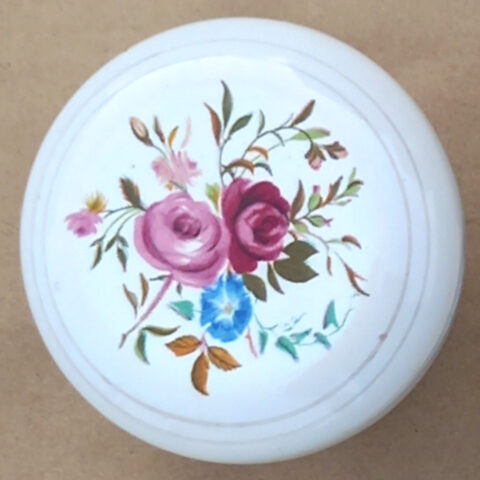 Retro Crown Lynn MILLEFLEURS Ceramic Door Knob (ANTR-007)