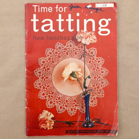 Time For Tatting New Hanbdbag Size by Coats Book No 813 (BKCR-009)