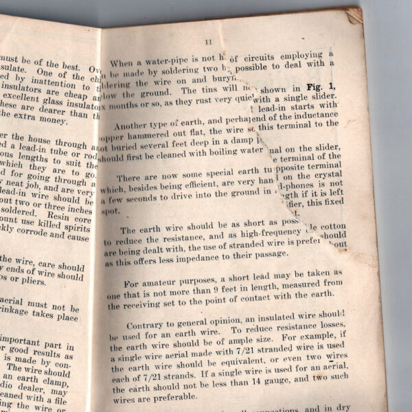 1927 Scott's Radio Handbook by Thornton Scott Fourth Edition (BKM-006) - Image 3