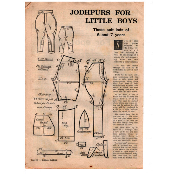 1960s Casual Clothes by Enid Gilchrist (BKCR-015) - Image 4
