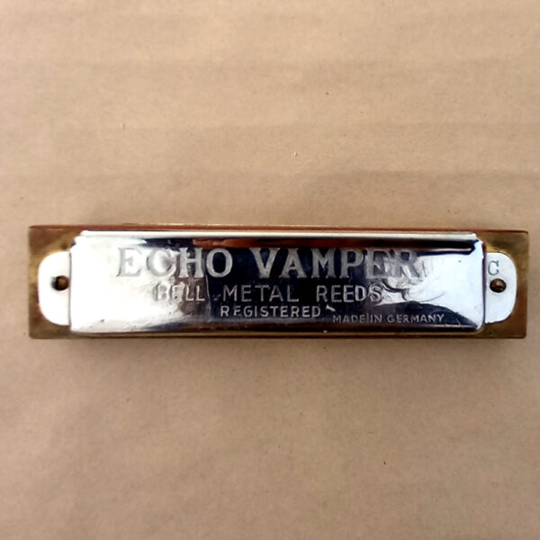 Harmonica Hohner Echo Vamper Bell Metal Reeds Key of C (REC-019) - Image 6