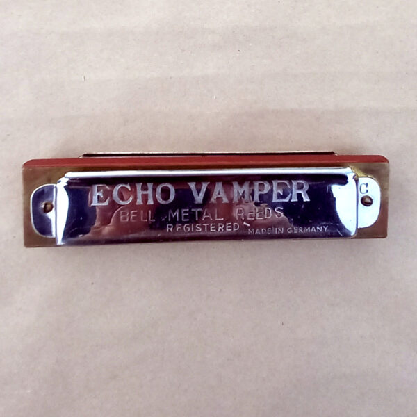 Harmonica Hohner Echo Vamper Bell Metal Reeds Key of C (REC-019) - Image 5