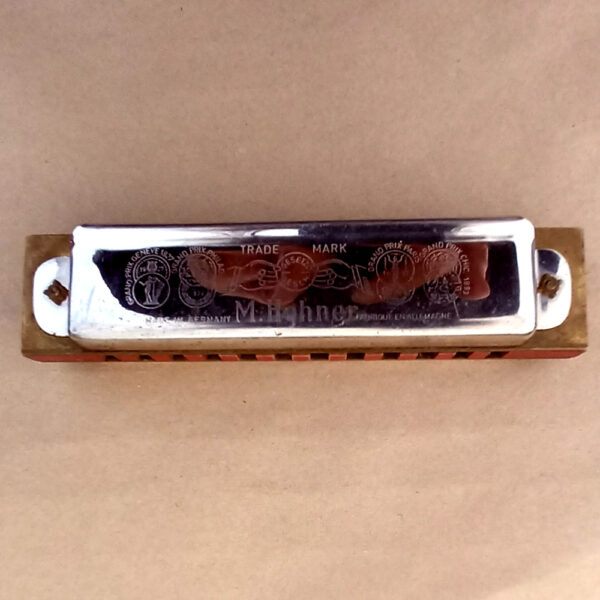 Harmonica Hohner Echo Vamper Bell Metal Reeds Key of C (REC-019) - Image 2