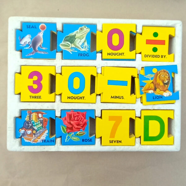Vintage 1950s Teachatot Educational Game (TY-028) - Image 3