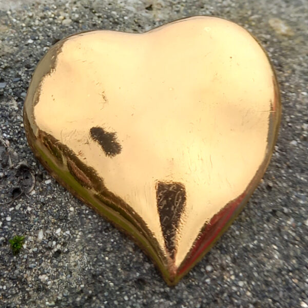 Vintage Yves St Laurent Heart Brooch and Pendant (VCAJ-040)