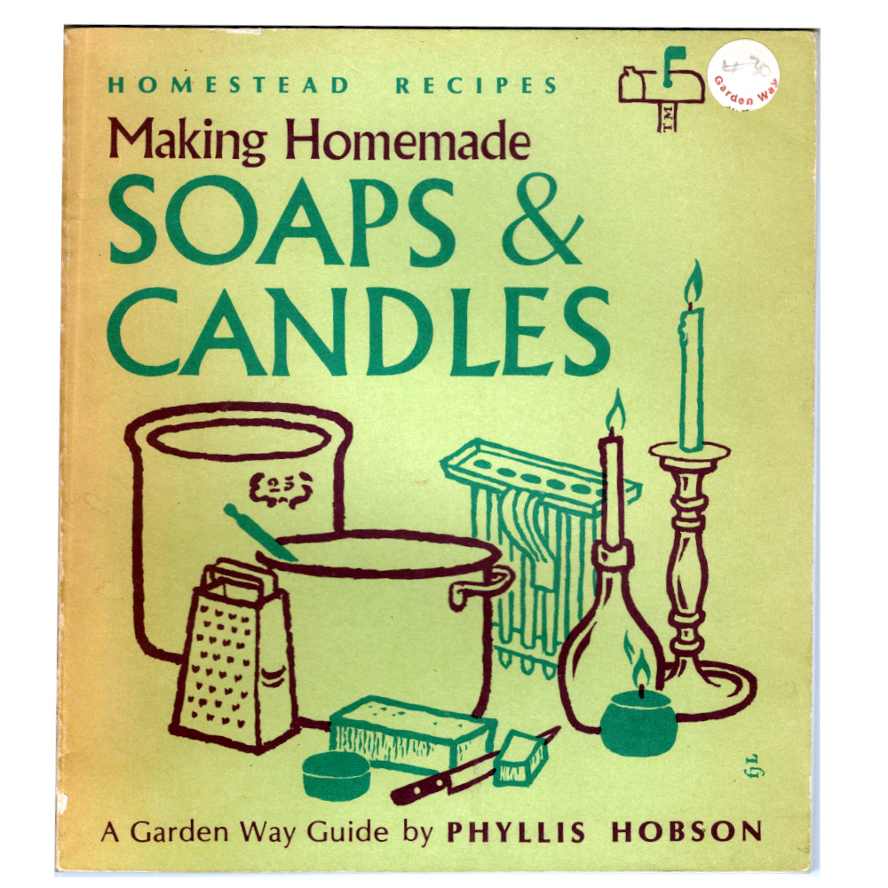 Making Homemade Soaps & Candles by Phyllis Hobson (BKCR-021)