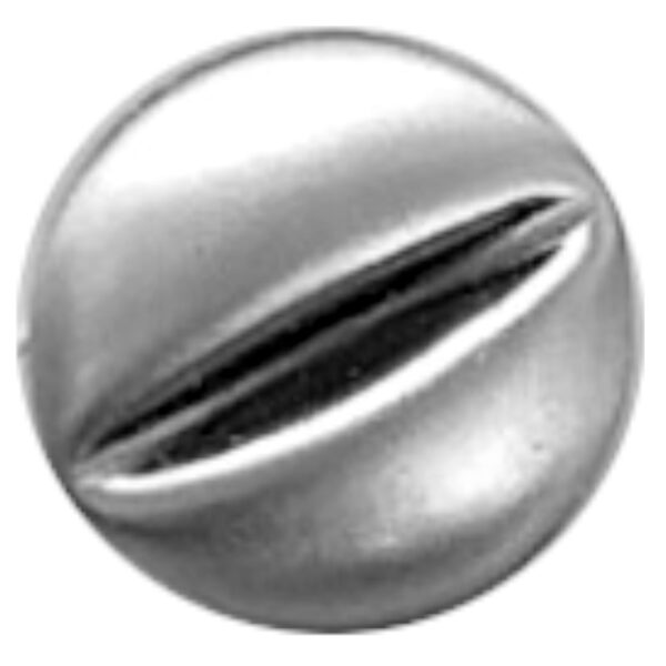 15mm Vintage Costumakers Buttons Silver On Card x4 (BUT-020) - Image 2